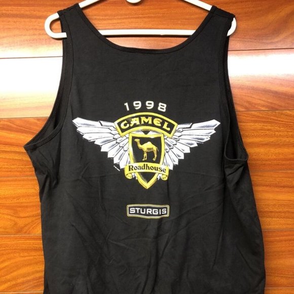 Vintage Men's Camel 1998 Sturgis Tank Sz XL Made in USA - Picture 3 of 6